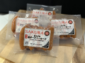 Sakura Natural casing Fully Cooked Sausage